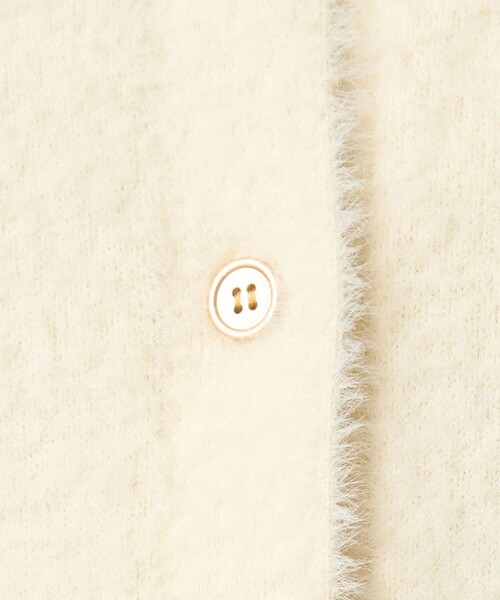 セール】フラッフ フェザーヤーン ニット カーディガン（カーディガン