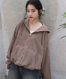 WEGO | ∴WEGO/【25年秋冬新作】バルーンBIGダブルZIPパーカー(パーカー)