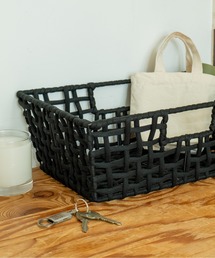 BRID（ブリッド）の「ブリッド ラフニット バスケット / BRID ROUGH KNIT BASKET［WIDE_S］（収納グッズ）」