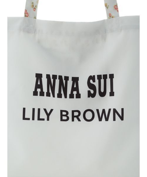 LILY BROWN（リリーブラウン）の「【LILY BROWN ×ANNA SUI】ロゴトートバック（トートバッグ・レディース・グリーン/ブラック/ライトブルー・F）」の15枚目の写真