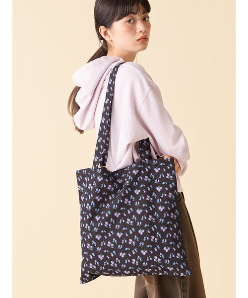 LILY BROWN（リリーブラウン）の「【LILY BROWN ×ANNA SUI】ロゴトートバック（トートバッグ・レディース・グリーン/ブラック/ライトブルー・F）」の20枚目の写真