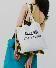 LILY BROWN | 【LILY BROWN ×ANNA SUI】ロゴトートバック(トートバッグ)