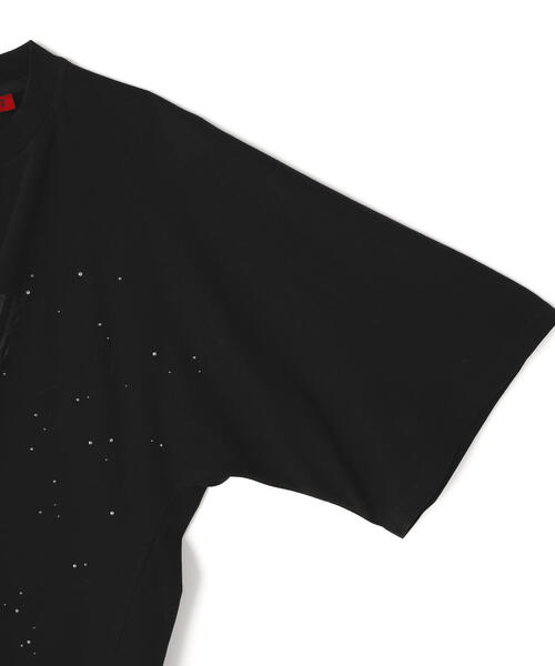 L.H.P（エルエイチピー）の「Aesir Studios/アースィアスタジオ/RHINESTONE T-SHIRT（Tシャツ/カットソー・レディース・ブラック・2/1）」の3枚目の写真