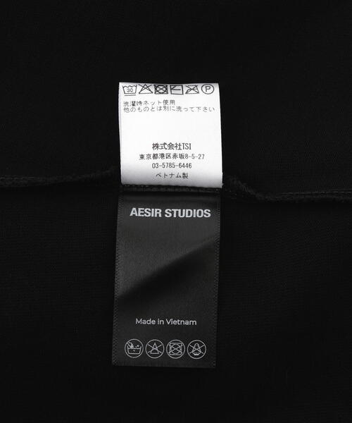 L.H.P（エルエイチピー）の「Aesir Studios/アースィアスタジオ/RHINESTONE T-SHIRT（Tシャツ/カットソー・レディース・ブラック・2/1）」の7枚目の写真