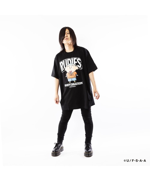 RUDIE'S(ルーディーズ)の「RUDIE'SxCRAYON SHINCHAN MASAOKUN TEE/ルーディーズ×クレヨンしんちゃん マサオくんTシャツ(Tシャツ/カットソー・メンズ・ブラック/ホワイト・L/XL/XXL/M/S)」の12枚目の写真