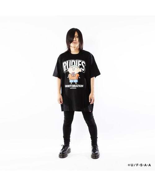 RUDIE'S(ルーディーズ)の「RUDIE'SxCRAYON SHINCHAN MASAOKUN TEE/ルーディーズ×クレヨンしんちゃん マサオくんTシャツ(Tシャツ/カットソー・メンズ・ブラック/ホワイト・L/XL/XXL/M/S)」の13枚目の写真