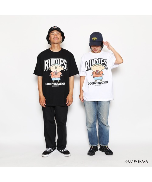 RUDIE'S(ルーディーズ)の「RUDIE'SxCRAYON SHINCHAN MASAOKUN TEE/ルーディーズ×クレヨンしんちゃん マサオくんTシャツ(Tシャツ/カットソー・メンズ・ブラック/ホワイト・L/XL/XXL/M/S)」の14枚目の写真