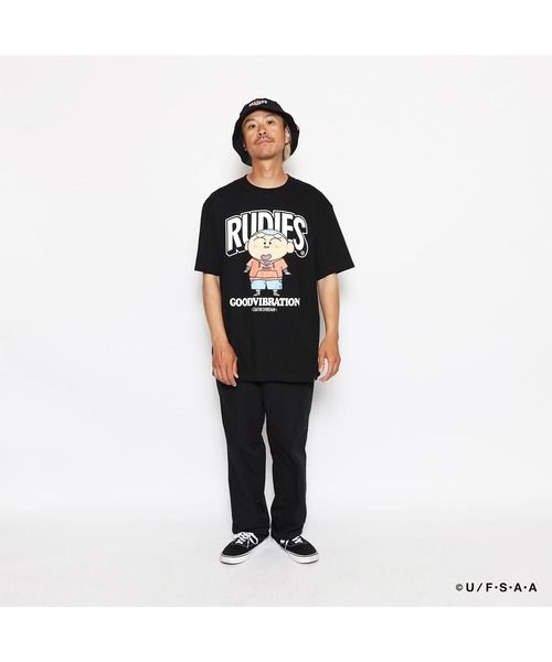 RUDIE'S(ルーディーズ)の「RUDIE'SxCRAYON SHINCHAN MASAOKUN TEE/ルーディーズ×クレヨンしんちゃん マサオくんTシャツ(Tシャツ/カットソー・メンズ・ブラック/ホワイト・L/XL/XXL/M/S)」の16枚目の写真