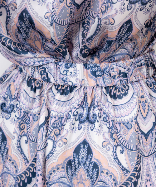 NARACAMICIE(ナラカミーチェ)の「【NARACAMICIE】【セットアップ対応】ペイズリー柄スカート(スカート・レディース・ピンク/グリーン・XL/M)」の15枚目の写真