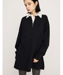 SLY | 【限定展開】RUGBY SHIRT S/OP ラグビーシャツ ショートワンピース 秋服 冬服(ワンピース)