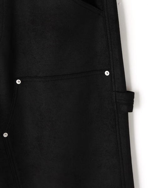 DANKE SCHON(ダンケシェーン)の「【WEB&DEPOT限定】DankeSchon/ダンケシェーン/ECOSUEDO W-KNEE PANTS(その他パンツ・レディース・ブラック・S/M/L)」の7枚目の写真