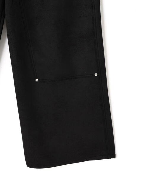 DANKE SCHON(ダンケシェーン)の「【WEB&DEPOT限定】DankeSchon/ダンケシェーン/ECOSUEDO W-KNEE PANTS(その他パンツ・レディース・ブラック・S/M/L)」の8枚目の写真
