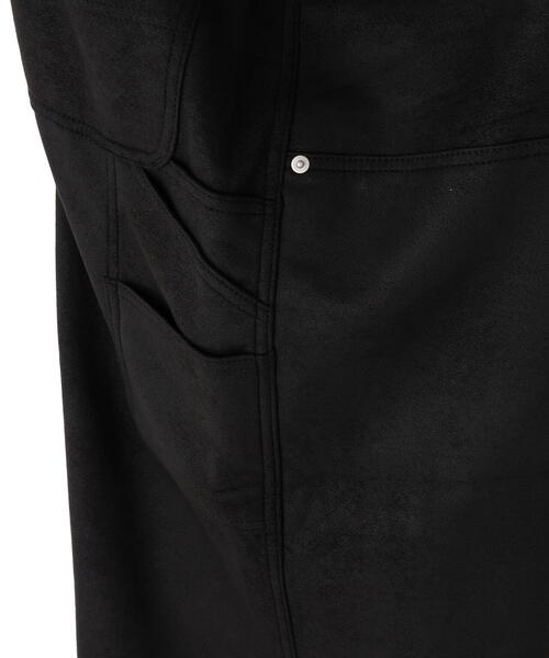 DANKE SCHON(ダンケシェーン)の「【WEB&DEPOT限定】DankeSchon/ダンケシェーン/ECOSUEDO W-KNEE PANTS(その他パンツ・レディース・ブラック・S/M/L)」の9枚目の写真