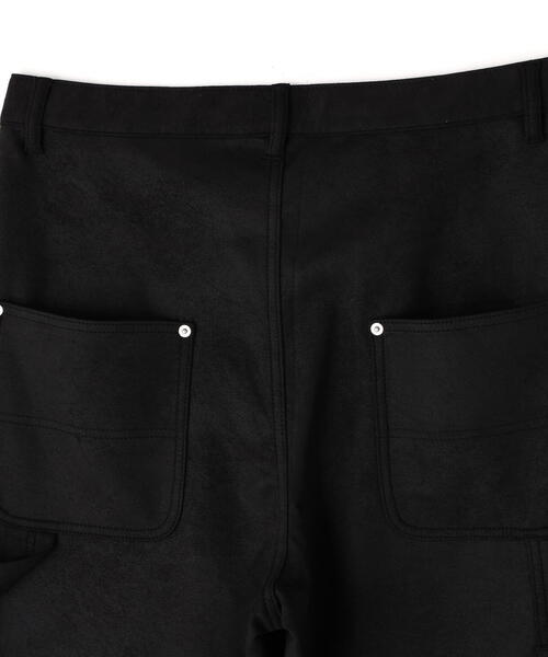 DANKE SCHON(ダンケシェーン)の「【WEB&DEPOT限定】DankeSchon/ダンケシェーン/ECOSUEDO W-KNEE PANTS(その他パンツ・レディース・ブラック・S/M/L)」の10枚目の写真