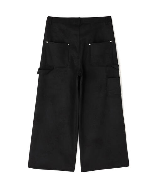 DANKE SCHON(ダンケシェーン)の「【WEB&DEPOT限定】DankeSchon/ダンケシェーン/ECOSUEDO W-KNEE PANTS(その他パンツ・レディース・ブラック・S/M/L)」の2枚目の写真