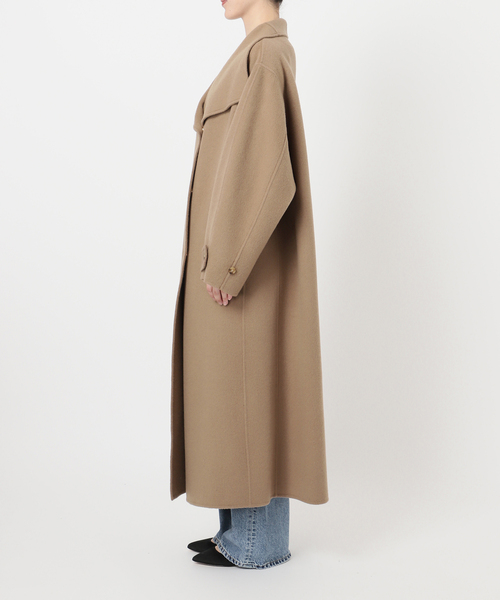 Spick & Span(スピックアンドスパン)の「《追加》ビーバーニュアンスカラーオーバーコート(その他アウター・レディース・キャメル・36/38)」の22枚目の写真