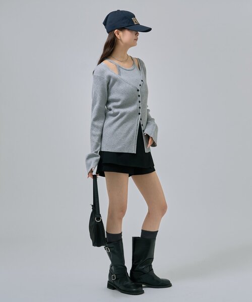 アメスリニットカーデSET（カーディガン/ボレロ）｜mystic