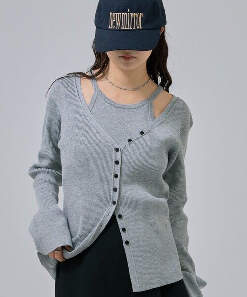 アメスリニットカーデSET（カーディガン/ボレロ）｜mystic