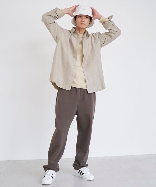 coen（コーエン）の「クリーンプラススウェットパンツ【防汚（食品汚れ）、UVカット】（スウェットパンツ・メンズ・ライトグレー/ダークグレー/ブラック・S/M/L/XL）」の22枚目の写真