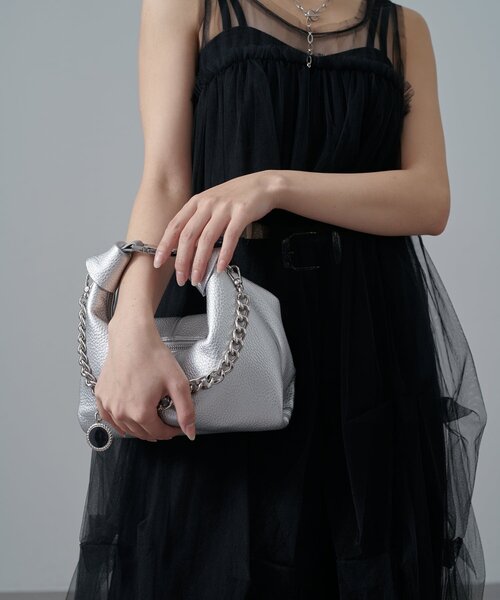 Lui's(ルイス)の「ソフトチュールバブルドレスワンピース(ワンピース・レディース・チャコールグレー/ブラック・FREE)」の21枚目の写真