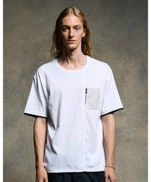 wjk | cool touch zip-pocket S/S(Tシャツ/カットソー)