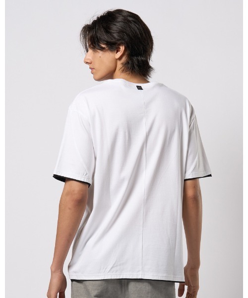 wjk（ダヴルジェイケイ）の「cool touch zip-pocket S/S（Tシャツ/カットソー・メンズ・ホワイト/ブラック/カーキ/グレー・SMALL/MEDIUM/LARGE/X-LARGE）」の7枚目の写真