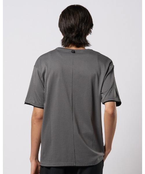 wjk（ダヴルジェイケイ）の「cool touch zip-pocket S/S（Tシャツ/カットソー・メンズ・ホワイト/ブラック/カーキ/グレー・SMALL/MEDIUM/LARGE/X-LARGE）」の10枚目の写真