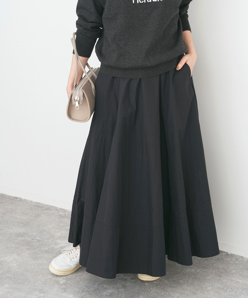 コットンナイロンサーキュラースカート（スカート）｜Spick & Span