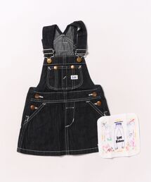 Lee（リー）の「Lee/リー【80-100cm】ベビー オーバーオールスカート 高品質綿100％（ジャンパースカート・キッズ）」