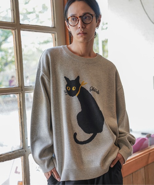 美品です。45R シェットランドウールのジャガードセーター 45Rスノージャカードの908ニットソーセーター: WOMEN｜45R