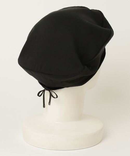 TODAYFUL（トゥデイフル）の「TODAYFUL Velourpiping Sheer Beret 12521018（ハンチング/ベレー帽・レディース・ブラック・FREE）」の3枚目の写真
