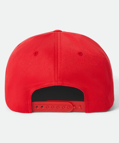 BRIXTON（ブリクストン）の「BRIXTON/ブリクストン キャップ TRADESMAN MP SNPK フラットバイザー スナップバック 11895（キャップ・メンズ・レッド・FREE）」の5枚目の写真