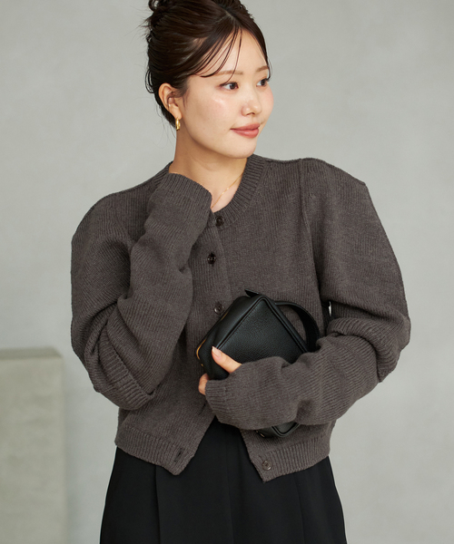 セール】JANE SMITH / ジェーンスミス 別注 7G BIG SHOULDER CREW