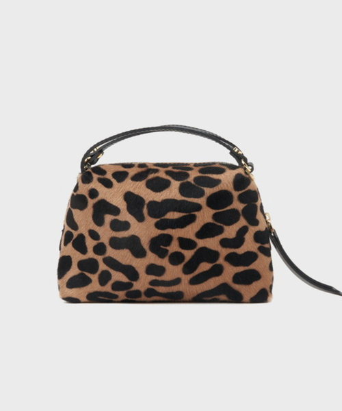 【GIANNI CHIARINI/ジャンニ キアリーニ】ALIFA S (LEO) アリファS レオパードレザーショルダーバッグ
