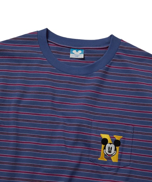 thisisneverthat(ディスイズネバーザット)の「TNT_Mickey_Boarder Tee(Tシャツ/カットソー・メンズ・マルチ/グレー・M/L/XL/S)」の5枚目の写真