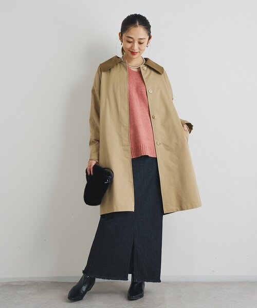 un dix cors（アンディコール）の「《大人カジュアルに◎》裾フリンジデニムスカート（デニムスカート・レディース・グレー/ネイビー/ブラック・FREE）」の13枚目の写真