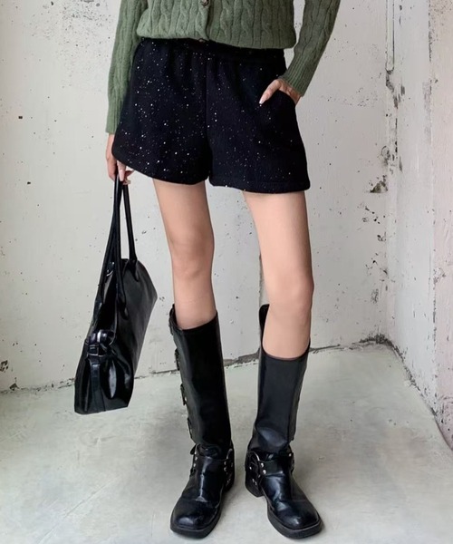 セール】ラメグリッターショートパンツ/キラキラショーツ（その他