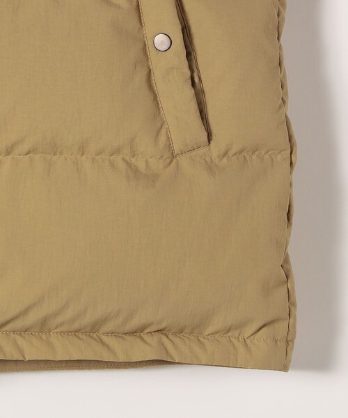 セール】SHIPS any: ナイロン スタンドカラー ダウン ベスト（ダウン