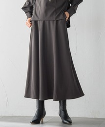 プロシェルジョーゼット フレアスカート ≪セットアップ対応/洗濯機で洗える≫