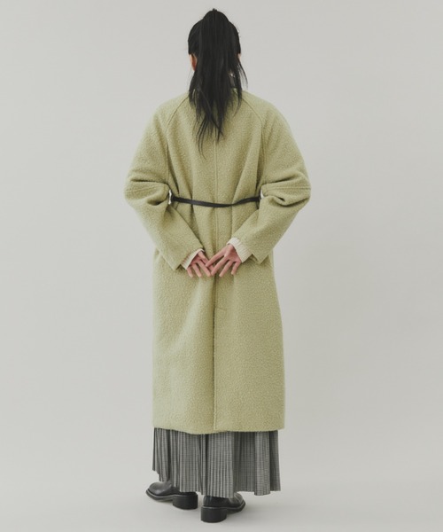 セール】ループツイードステンカラーコート（ステンカラーコート