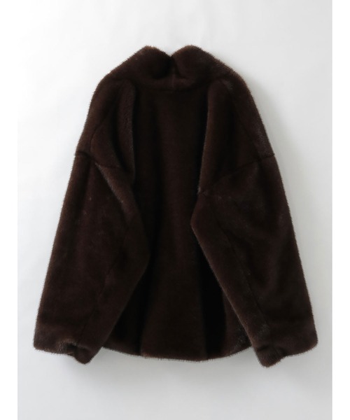 ファーライクショールジャケット（その他アウター）｜HER.（ハー）の