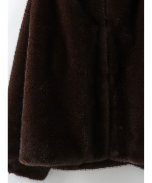 ファーライクショールジャケット（その他アウター）｜HER.（ハー）の