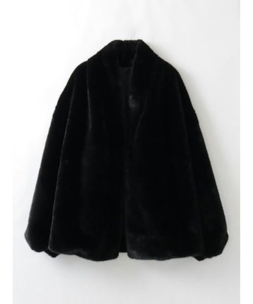 ファーライクショールジャケット（その他アウター）｜HER.（ハー）の