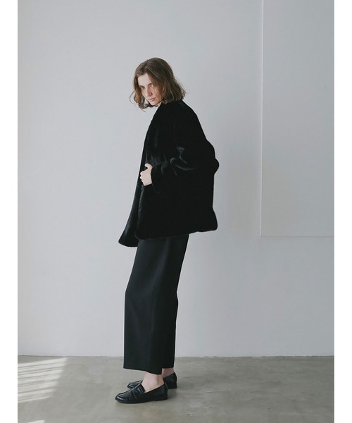 ファーライクショールジャケット（その他アウター）｜HER.（ハー）の