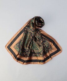 coen | ペイズリー柄プリント大判スカーフ(バンダナ/スカーフ)