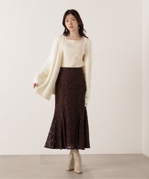 PROPORTION BODY DRESSING | レースマーメイドスカート / 1215220103(スカート)