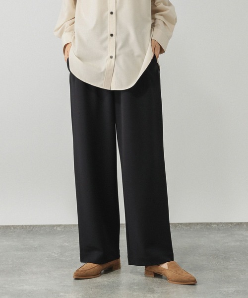 everyone ワイドイージーパンツ セール】イージーケアストレッチワイドパンツ/599597（その他パンツ