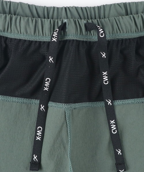 CW-X（シーダブリューエックス）の「ボトムス　ランニングパンツ　2分丈（その他パンツ・レディース・オリーブ/ブラック・L/M/XS/S）」の10枚目の写真
