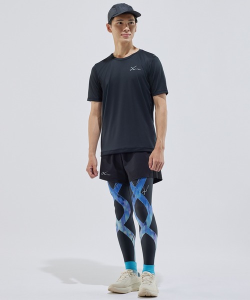 CW-X（シーダブリューエックス）の「ボトムス　ランニングパンツ　2分丈（その他パンツ・レディース・オリーブ/ブラック・L/M/XS/S）」の19枚目の写真