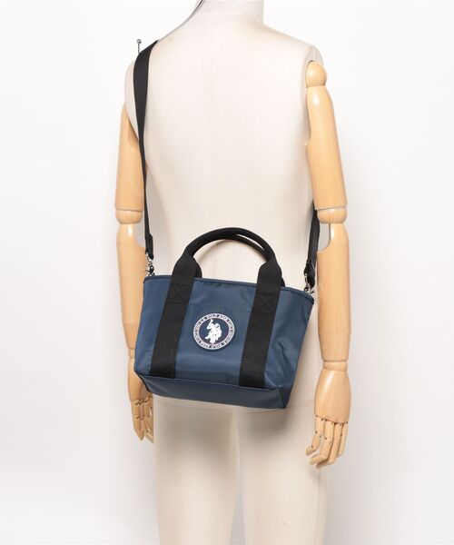 U.S. POLO ASSN.(ユーエスポロアッスン)の「【U.S. POLO ASSN.】 ユーエスポロアッスン Downtown ミニトートバッグ USPA-2717(トートバッグ・レディース・グレー/ベージュ/ネイビー/ブラック・FREE)」の18枚目の写真
